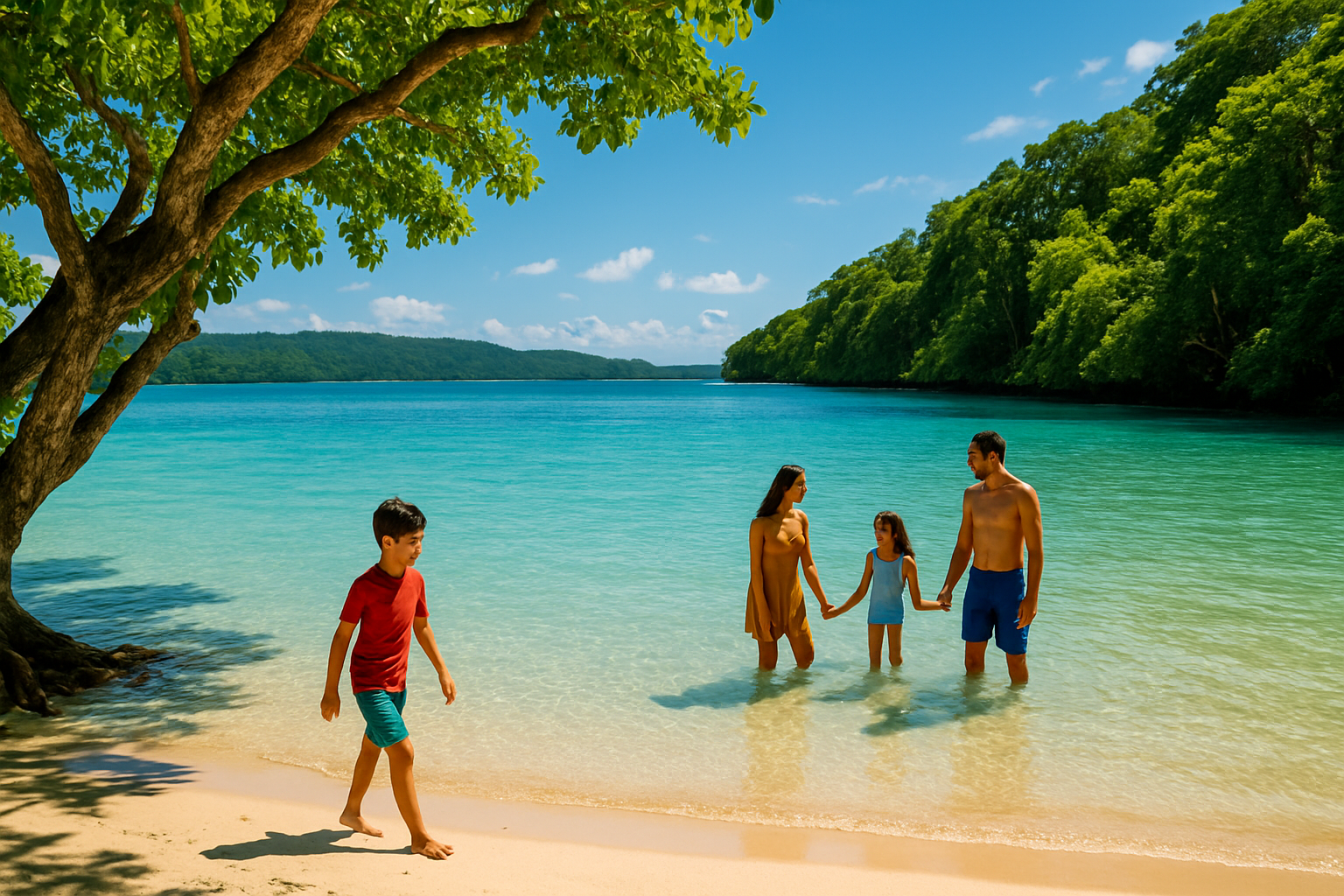 family holiday Espiritu Santo